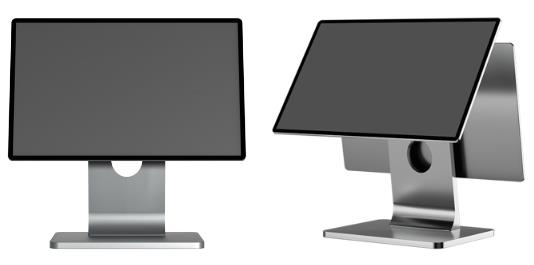 Terminal POS nouveau design 15,6" + 15,6"